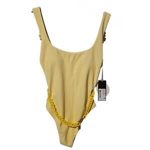 NWT Jess Southern for Gianni Bini One Piece Swimsuit with Accents Sz. Small